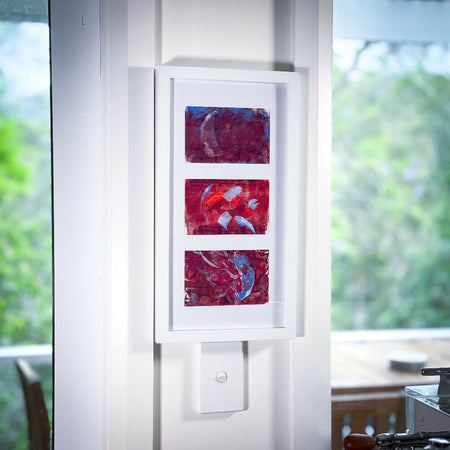 Embryonic Horizon Framed Triptych Print