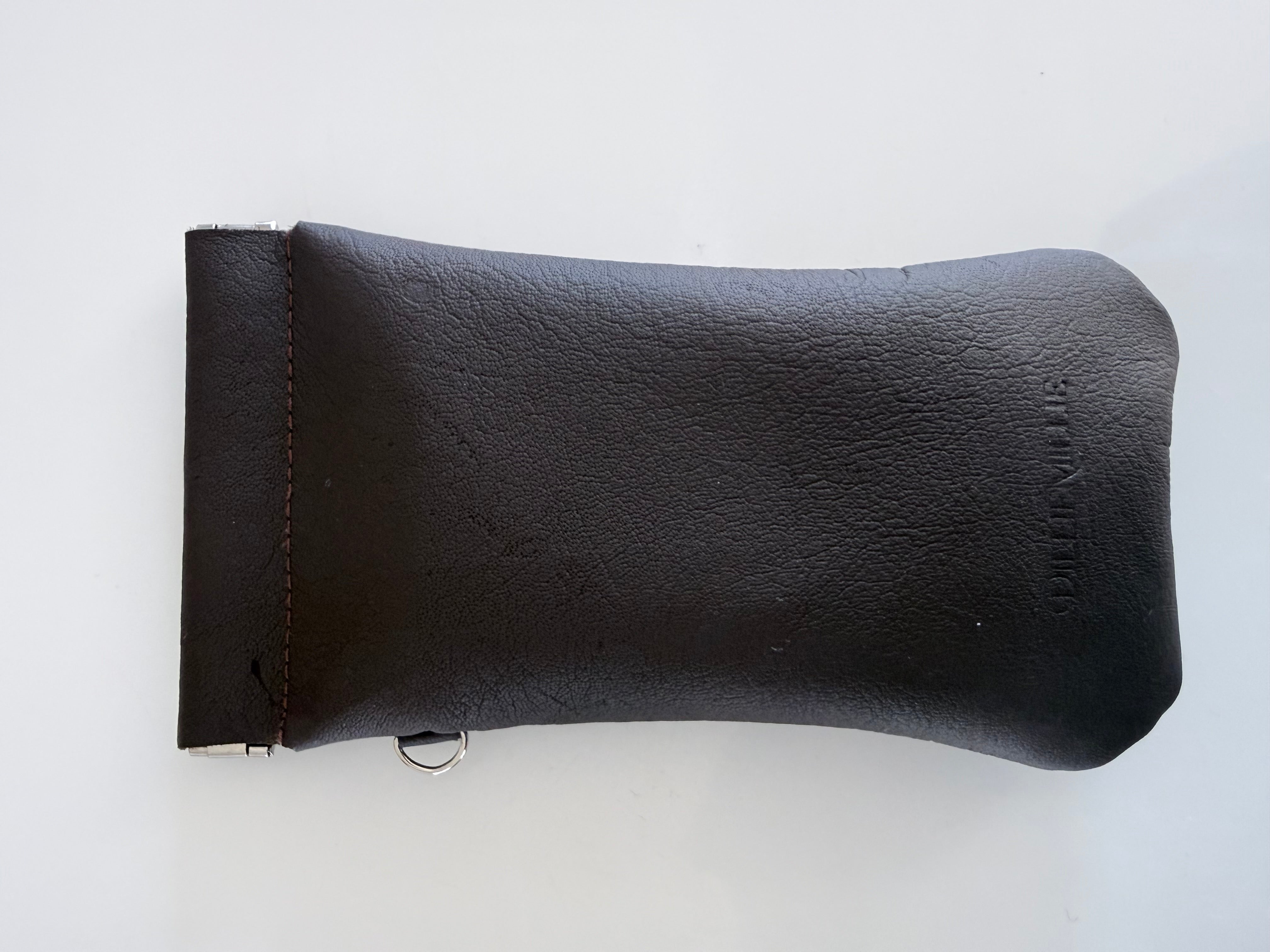 Leather glasses case