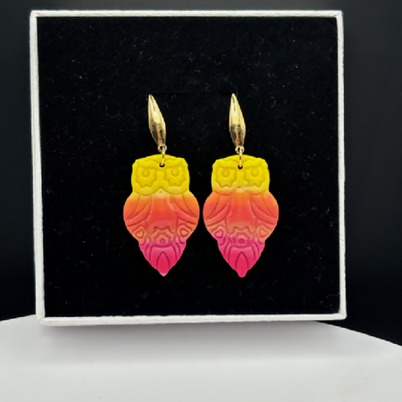 Twilight Owl Statement Earrings