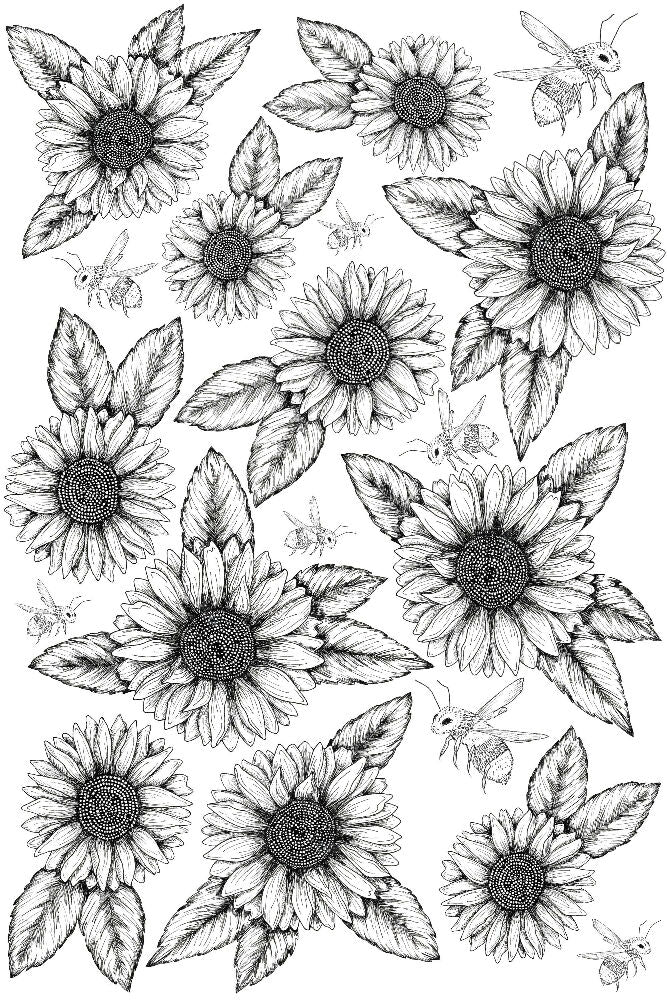 sunflowersandbees1