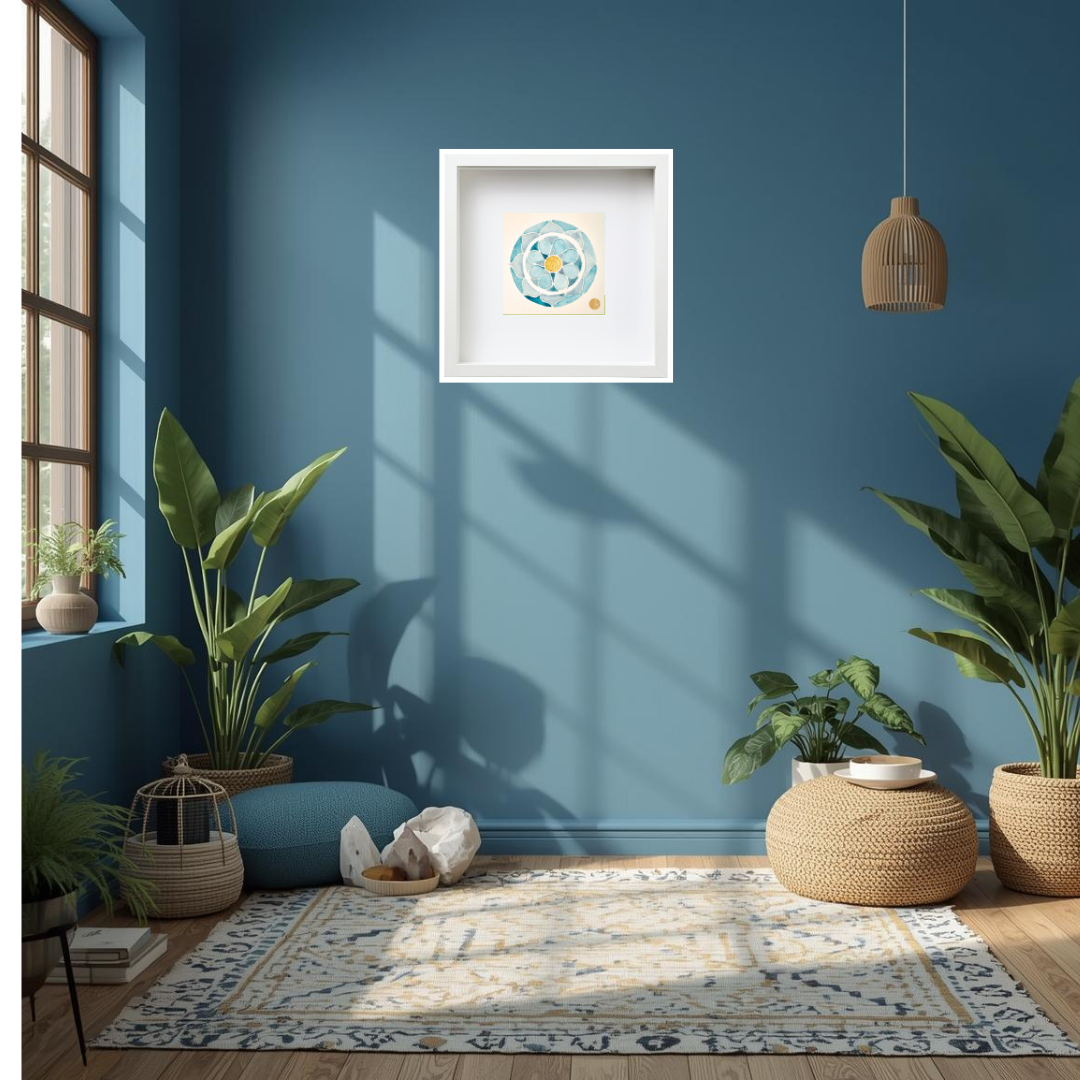 Speak Your Truth with Crushed Apatite, Lapis Lazuli and Sodalite.