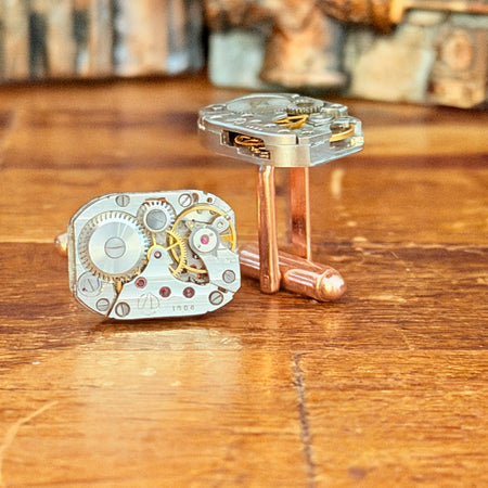 Steampunk Watch Movement Cufflinks