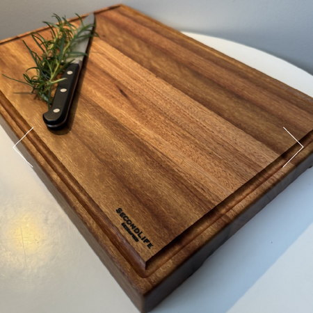 Recycled Hardwood Cutting Board - Wooden Chopping Board 3