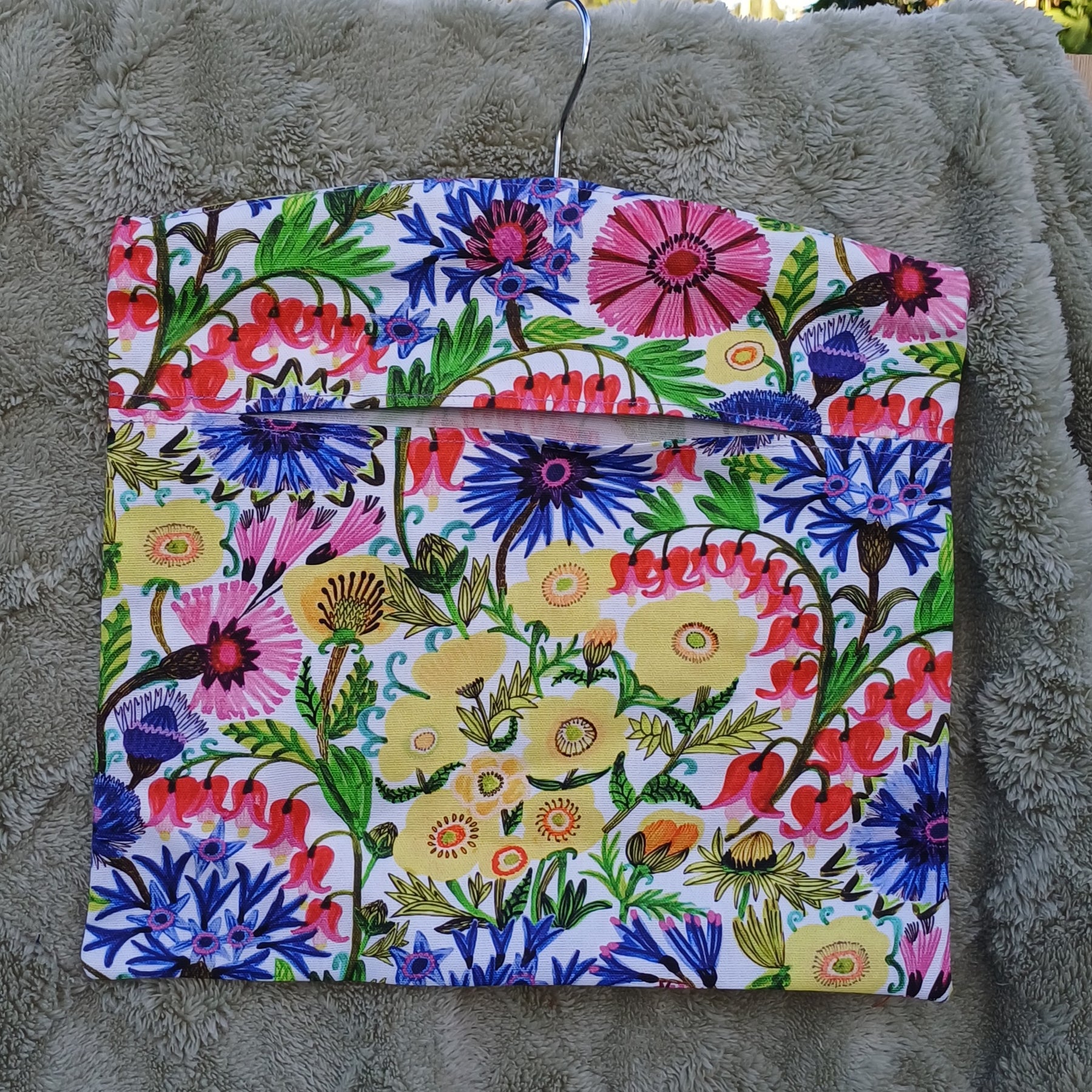 Peg Bag - Colourful Flower Design