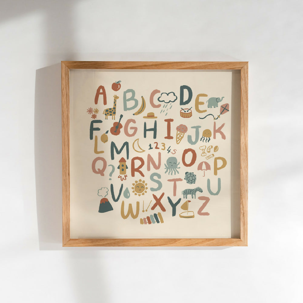 web size alphabet square