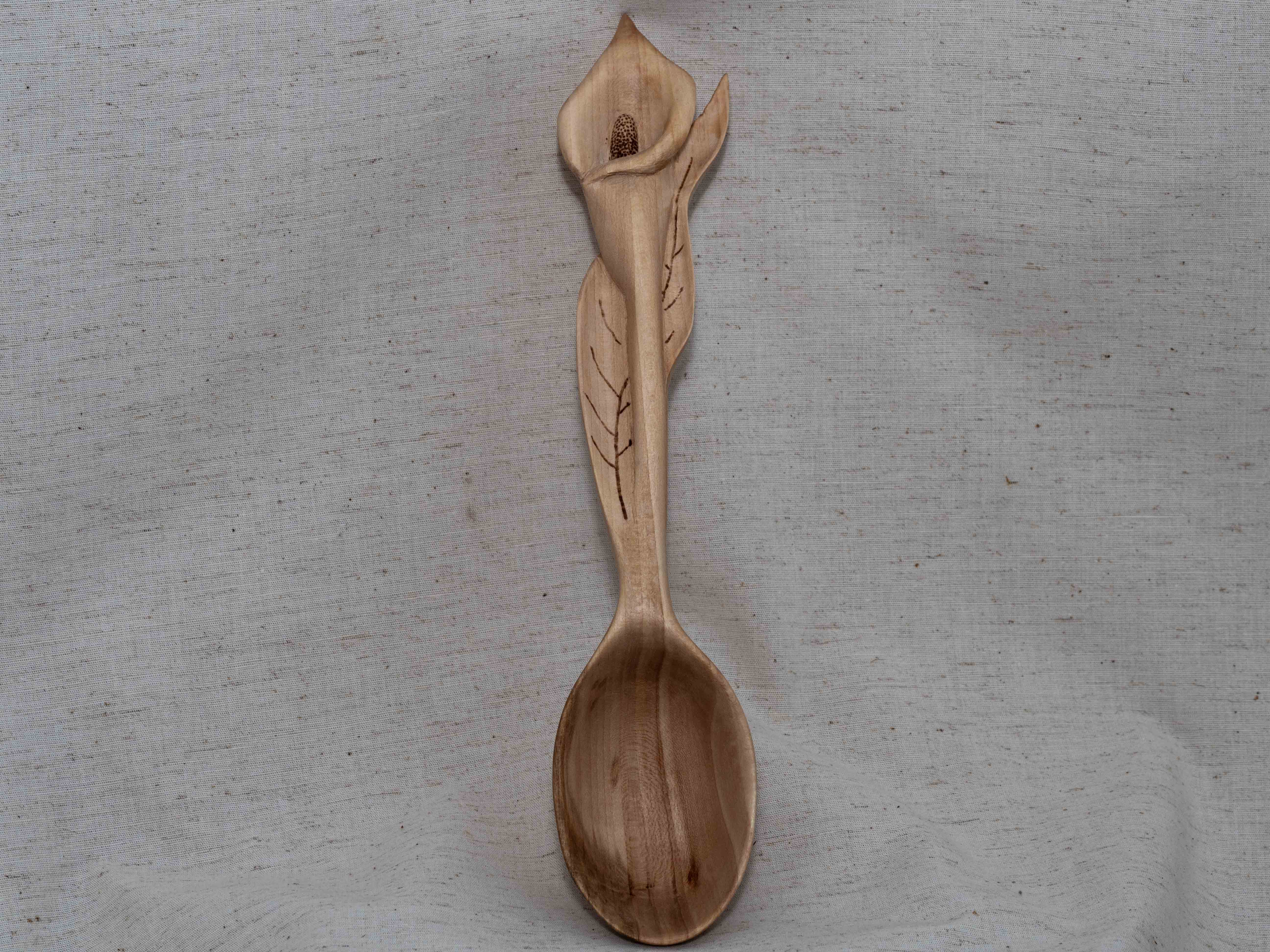 Calla Lilly lovespoon