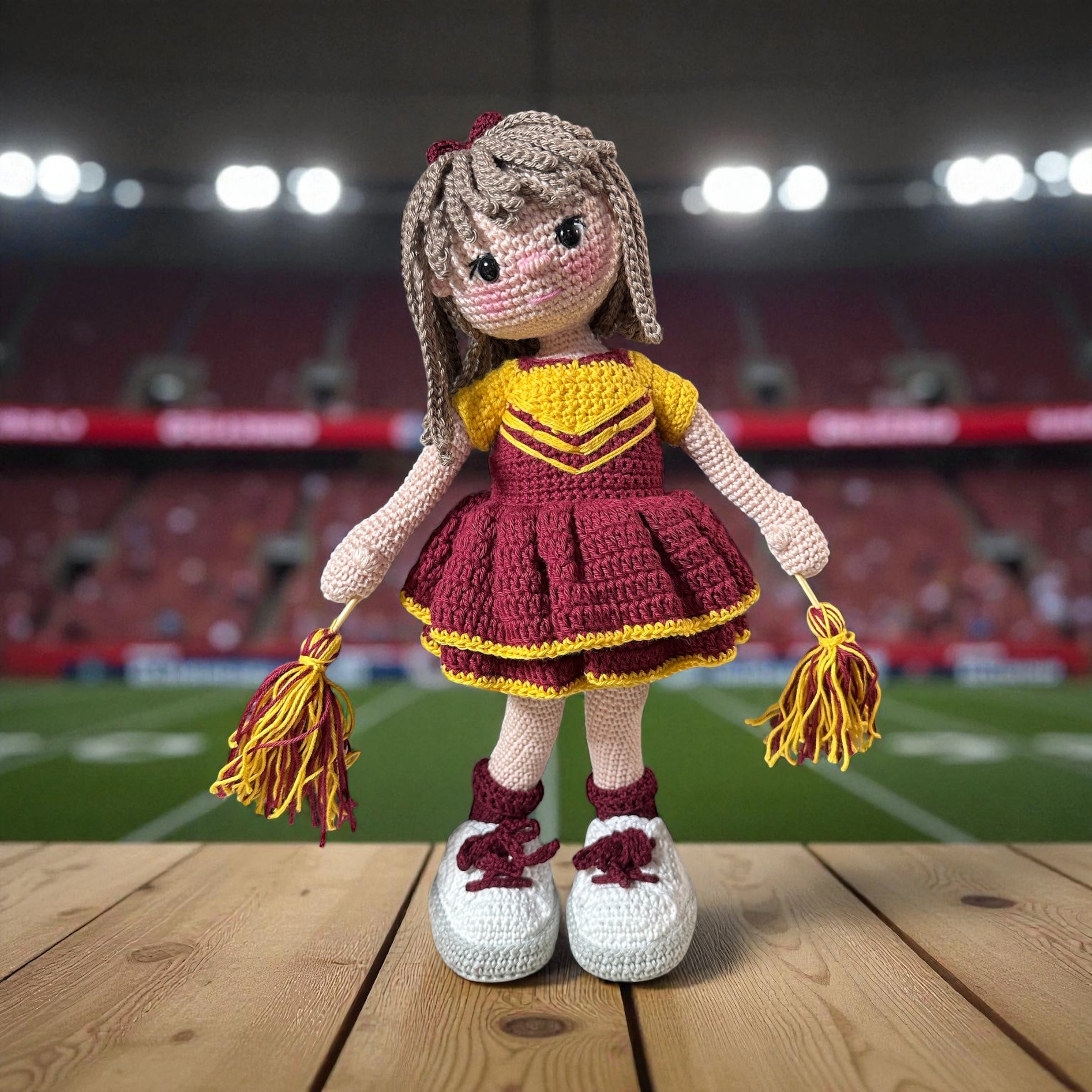 Crochet Amigurumi Art Doll Inspired