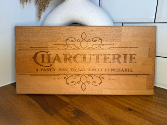 Laser - Engraved Timber Cheese Boards
