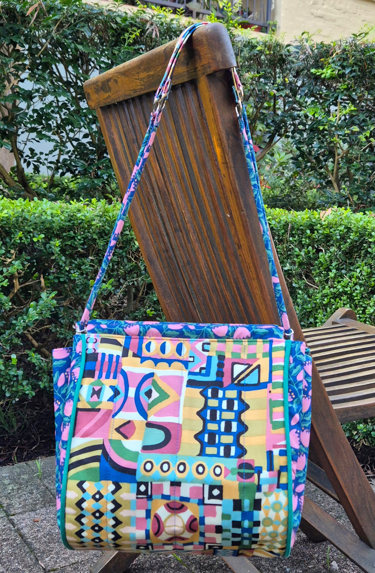 Large Knitting Project Bag – Convertible Tote
