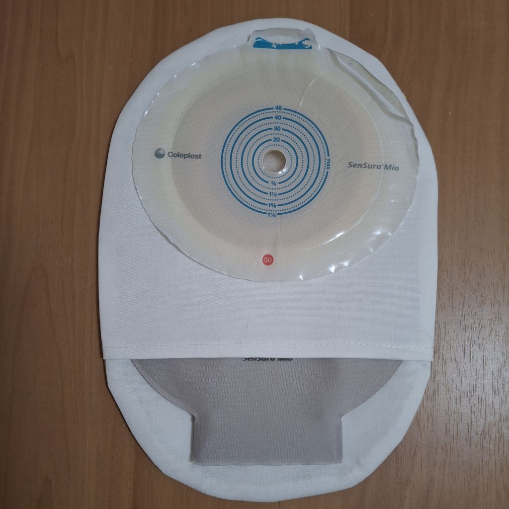 STOMA BAG COVER REGULAR GLITZ GOLD ILEOSTOMY, COLOSTOMY, UROSTOMY