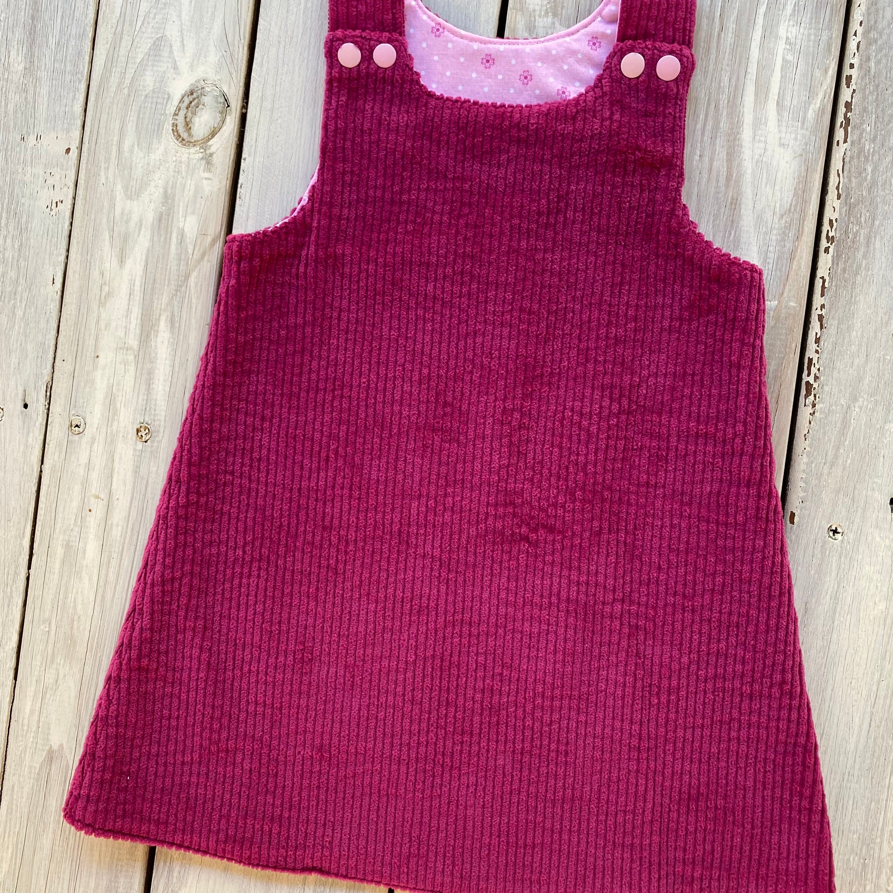 Corduroy Childs Pinafore size 1
