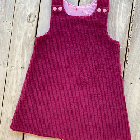 Corduroy Childs Pinafore size 1