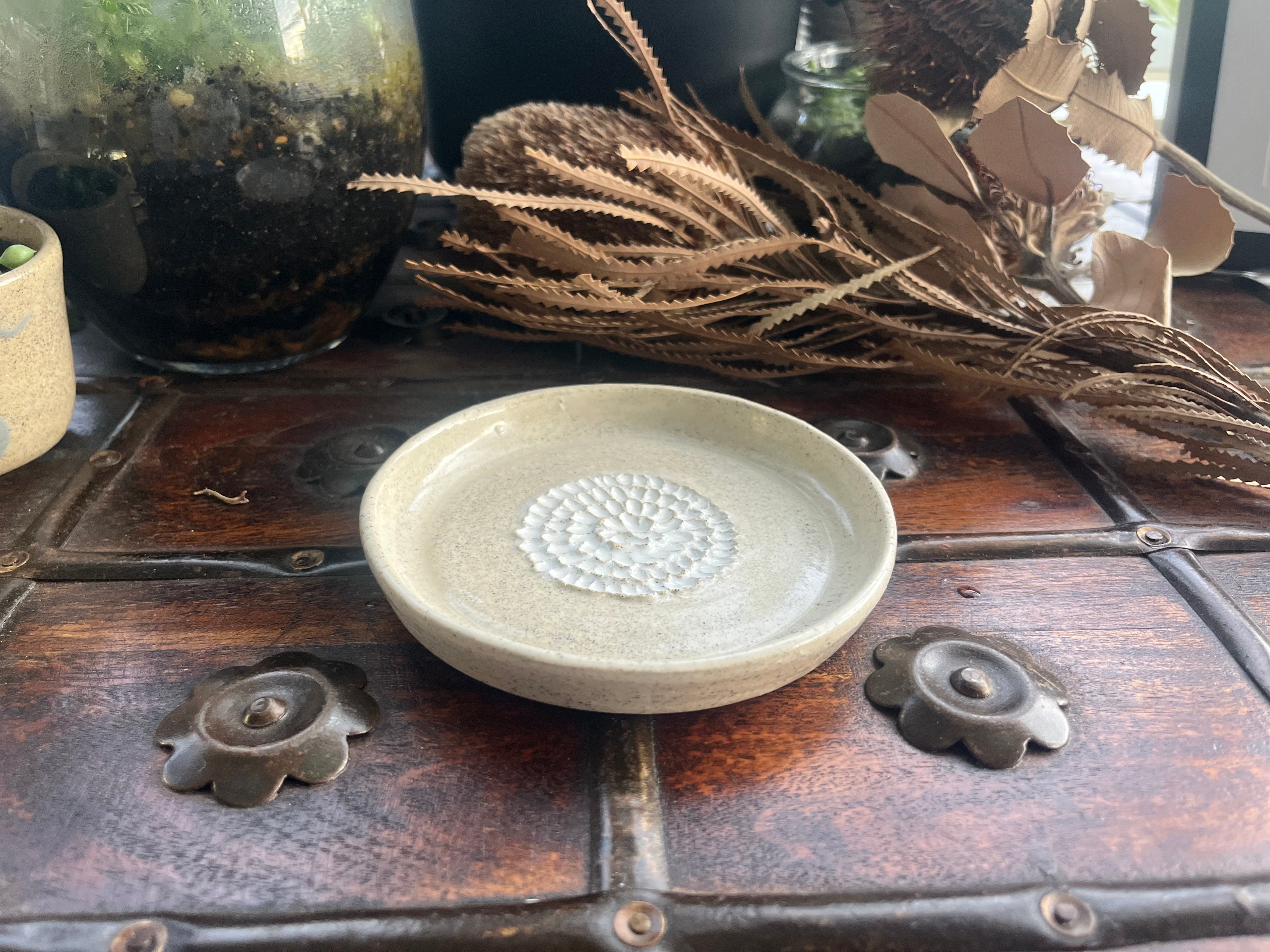 Ceramic Grater with Brush