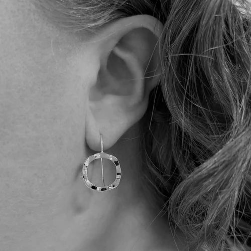 square cushion pod earrings
