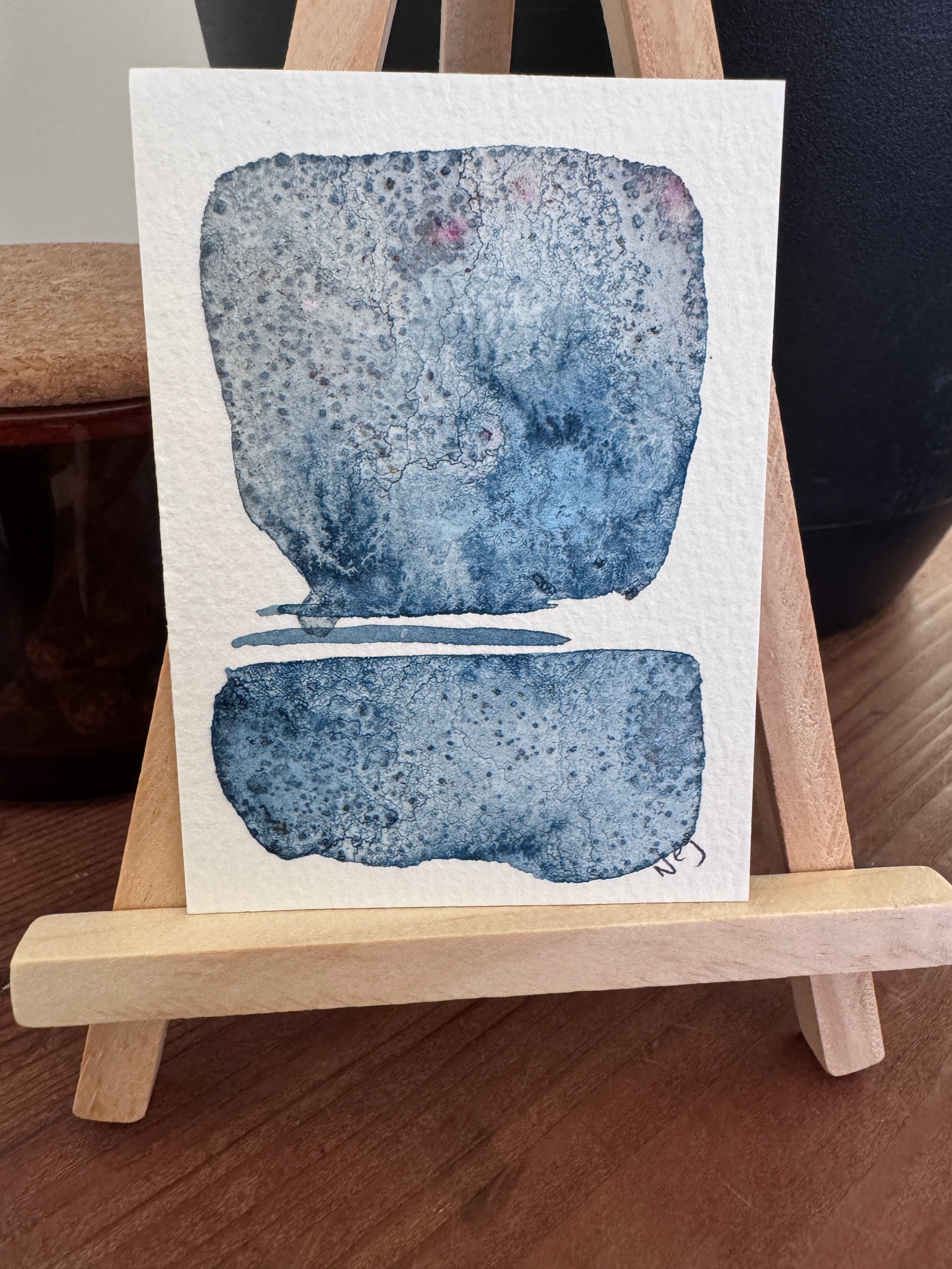 ACEO Original Watercolour on Paper - Held Apart