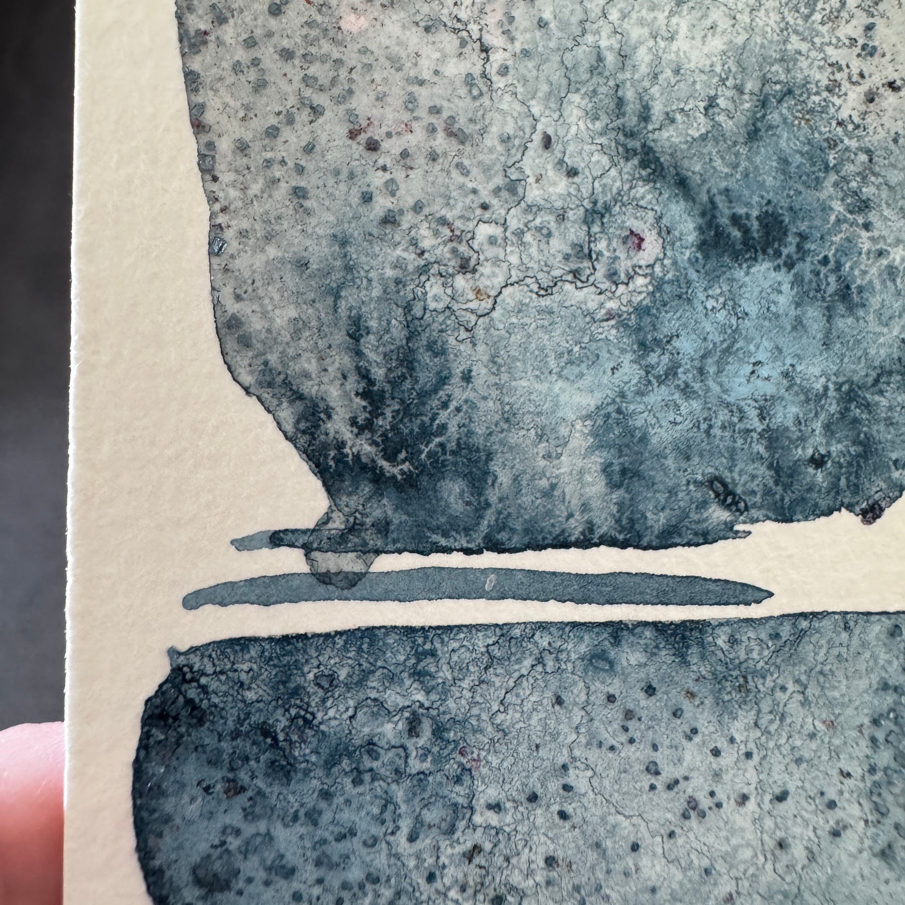 ACEO Original Watercolour on Paper - Held Apart