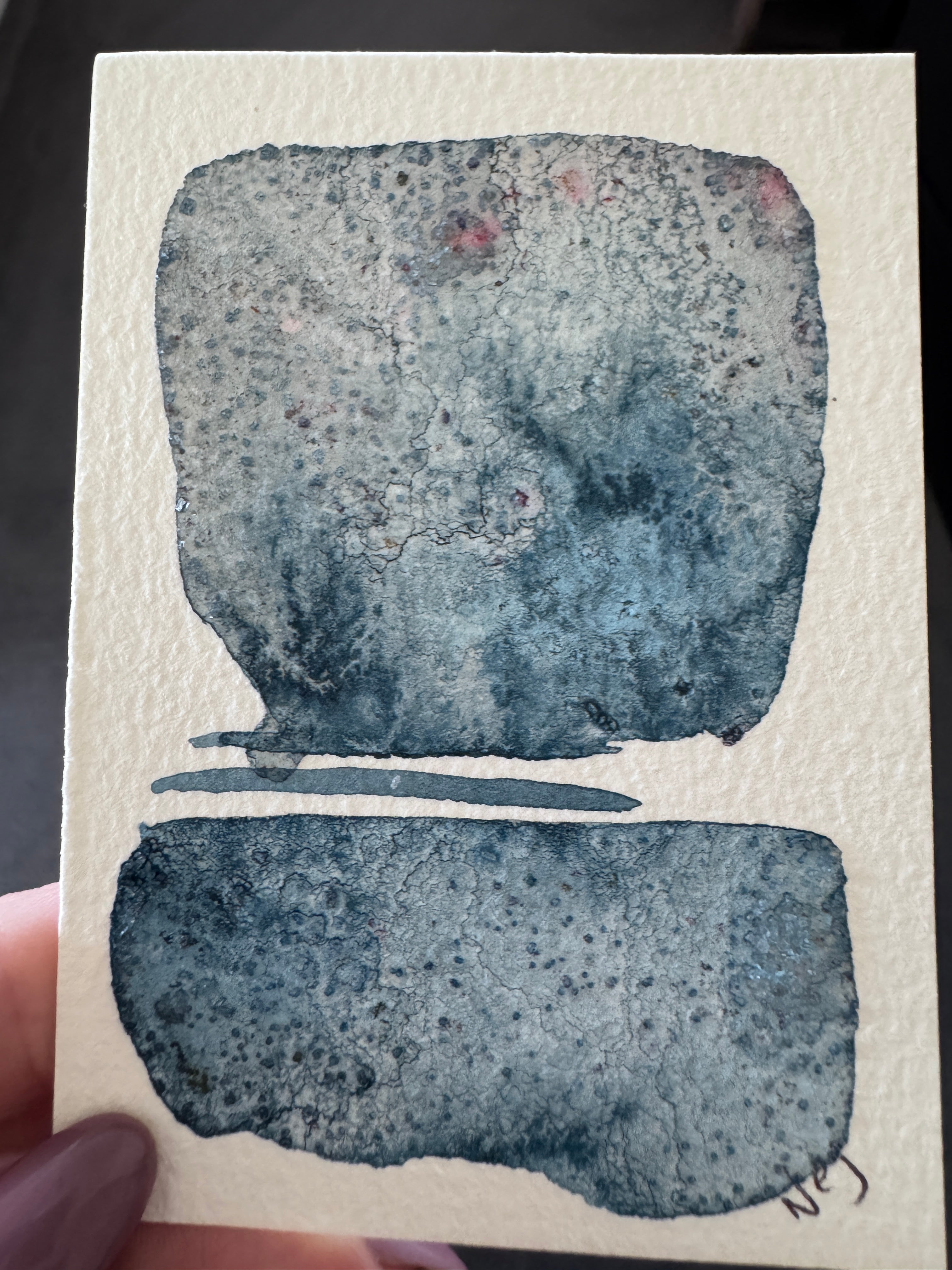 ACEO Original Watercolour on Paper - Held Apart