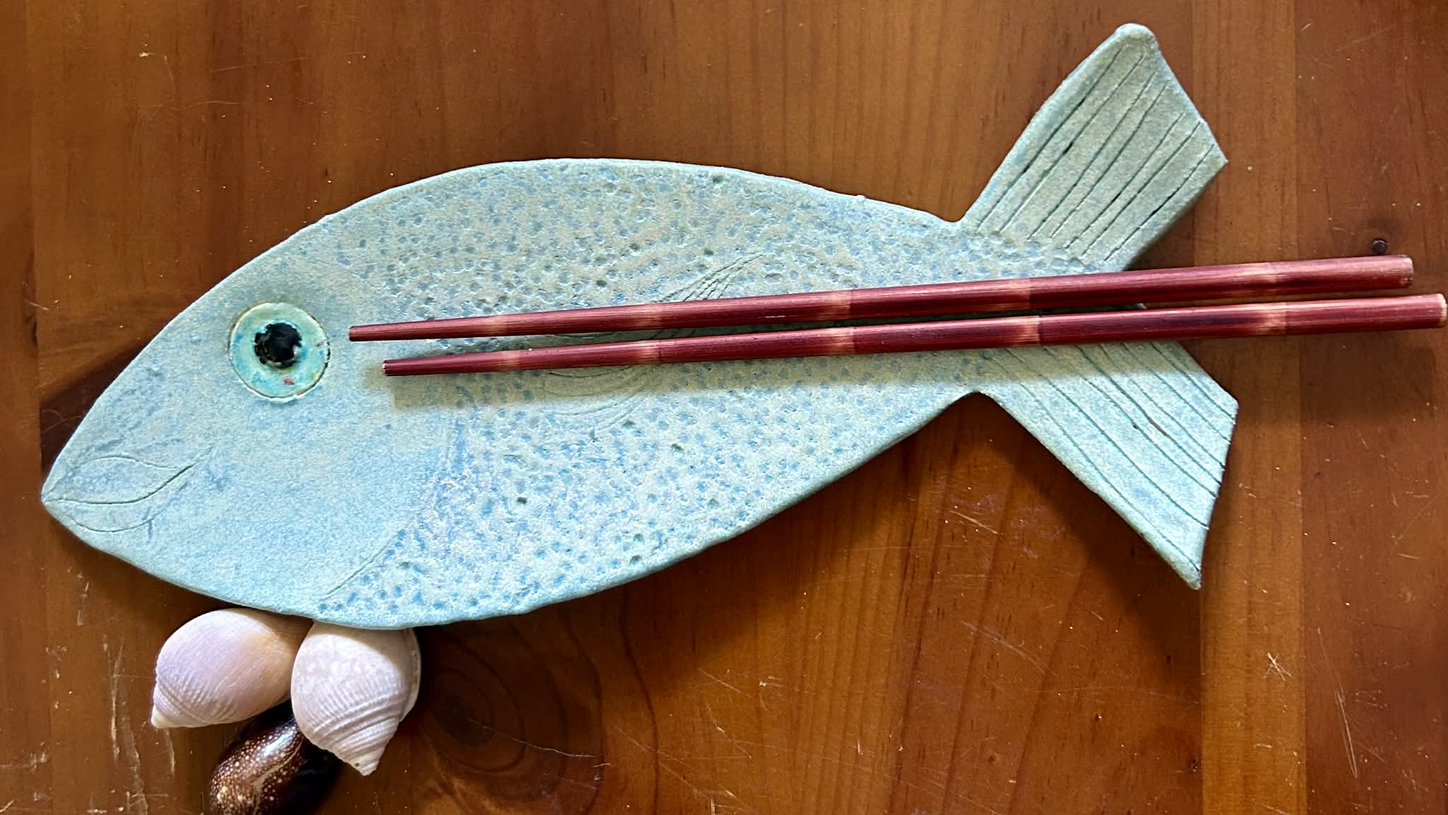 Spoon Fish Spoon Rest | Hand Built Fish