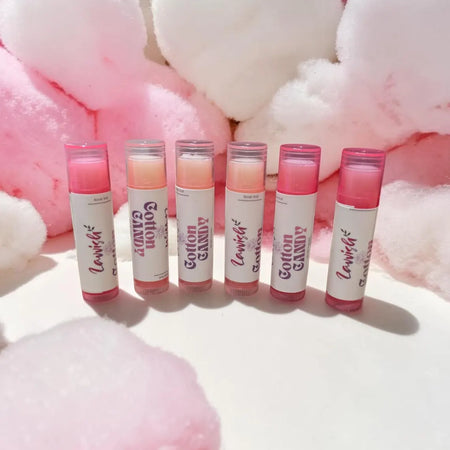 Cotton Candy Lip Balm • Vitamin E Enriched Moisturizing Lip Care