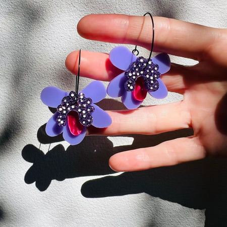 Orchid on Hoops