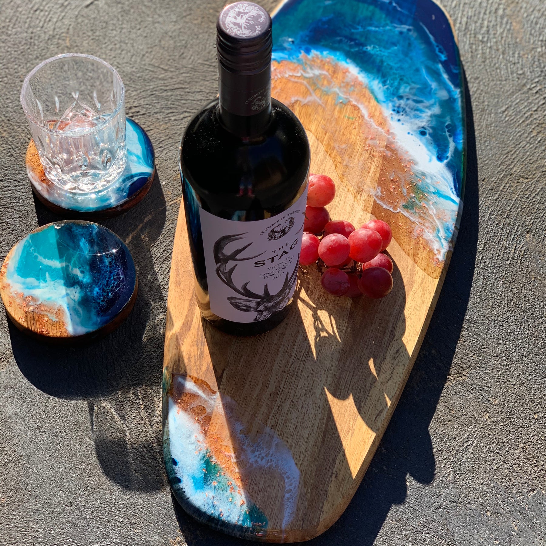 Surf board | Serving board | beach board | serve board | charcuterie board | platter | chopping board