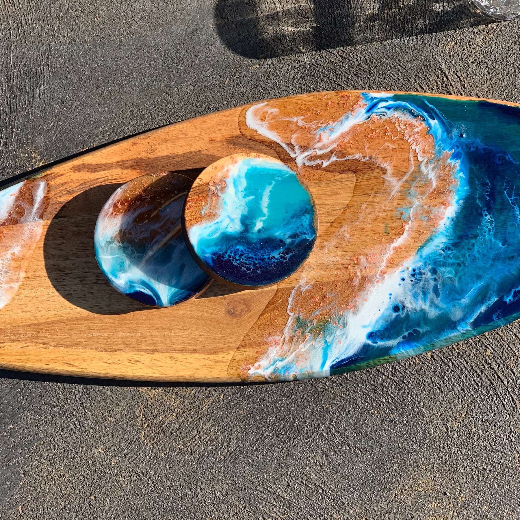 Surf board | Serving board | beach board | serve board | charcuterie board | platter | chopping board