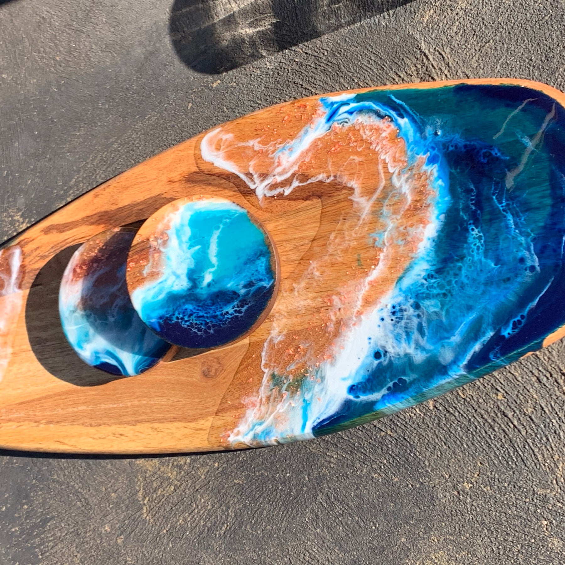 Surf board | Serving board | beach board | serve board | charcuterie board | platter | chopping board