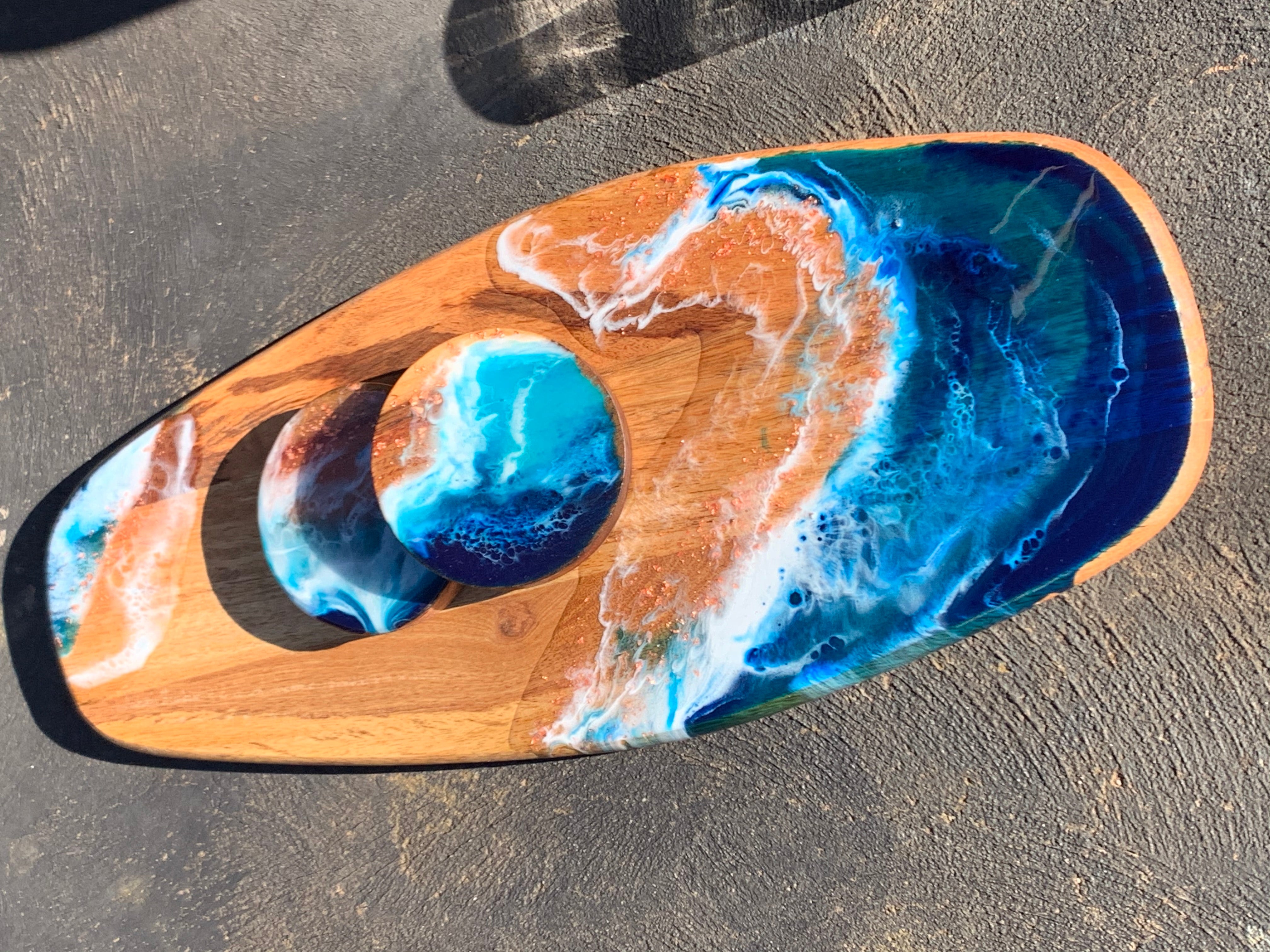 Surf board | Serving board | beach board | serve board | charcuterie board | platter | chopping board