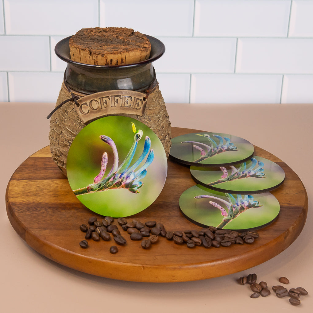 Coasters - Set of 4 - Australian Native Flora and Fauna - Photographic Artworks