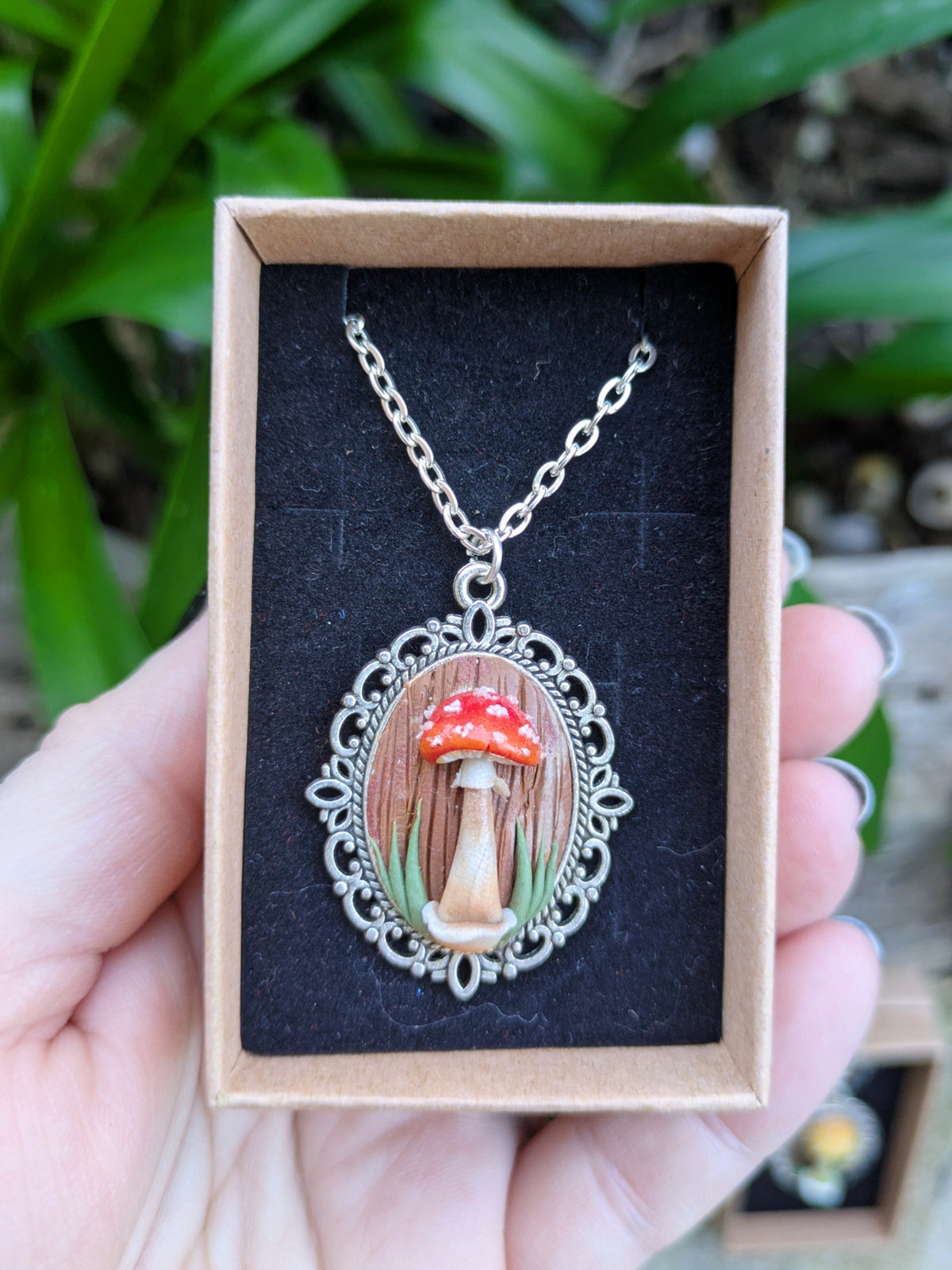Mushroom Pendants
