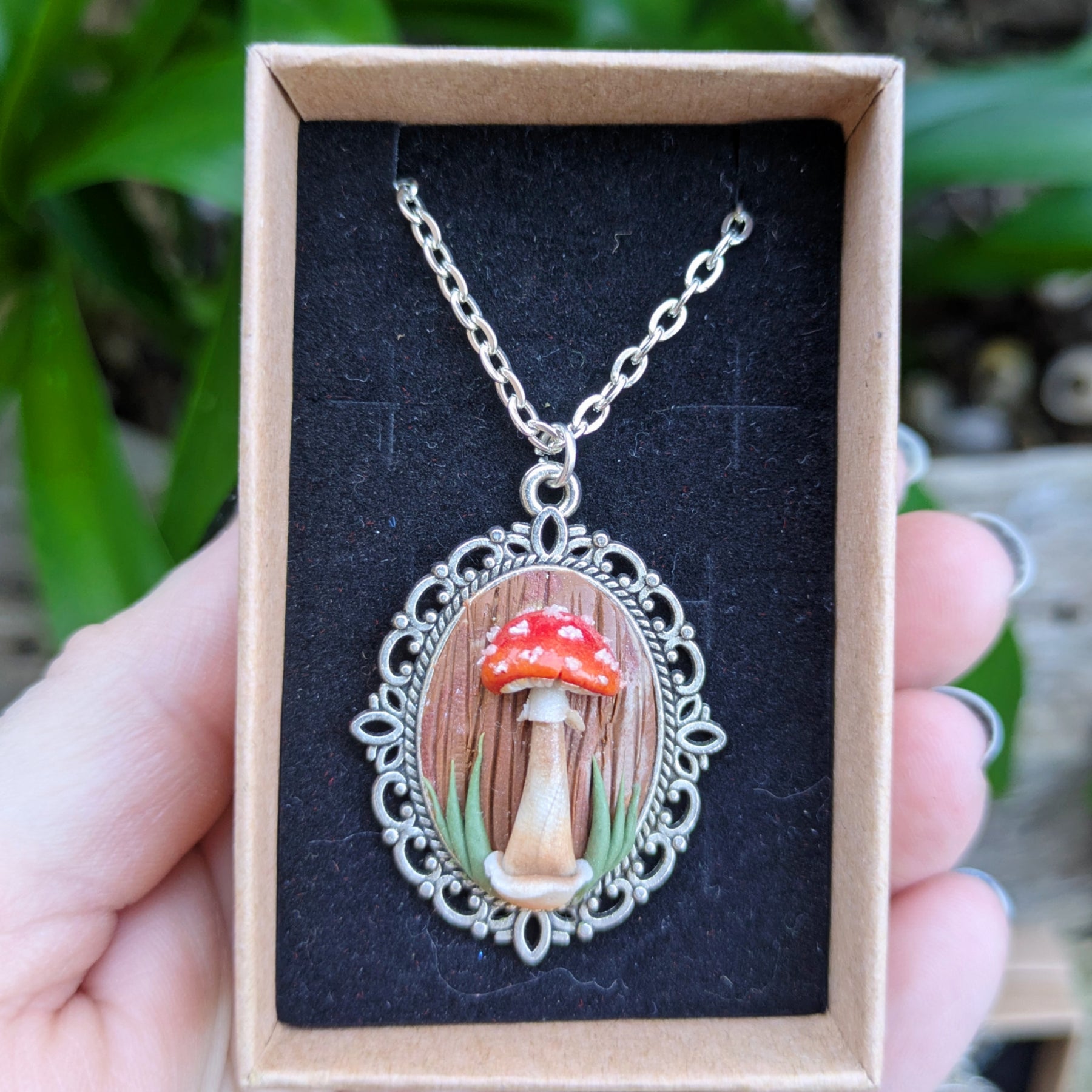 Mushroom Pendants