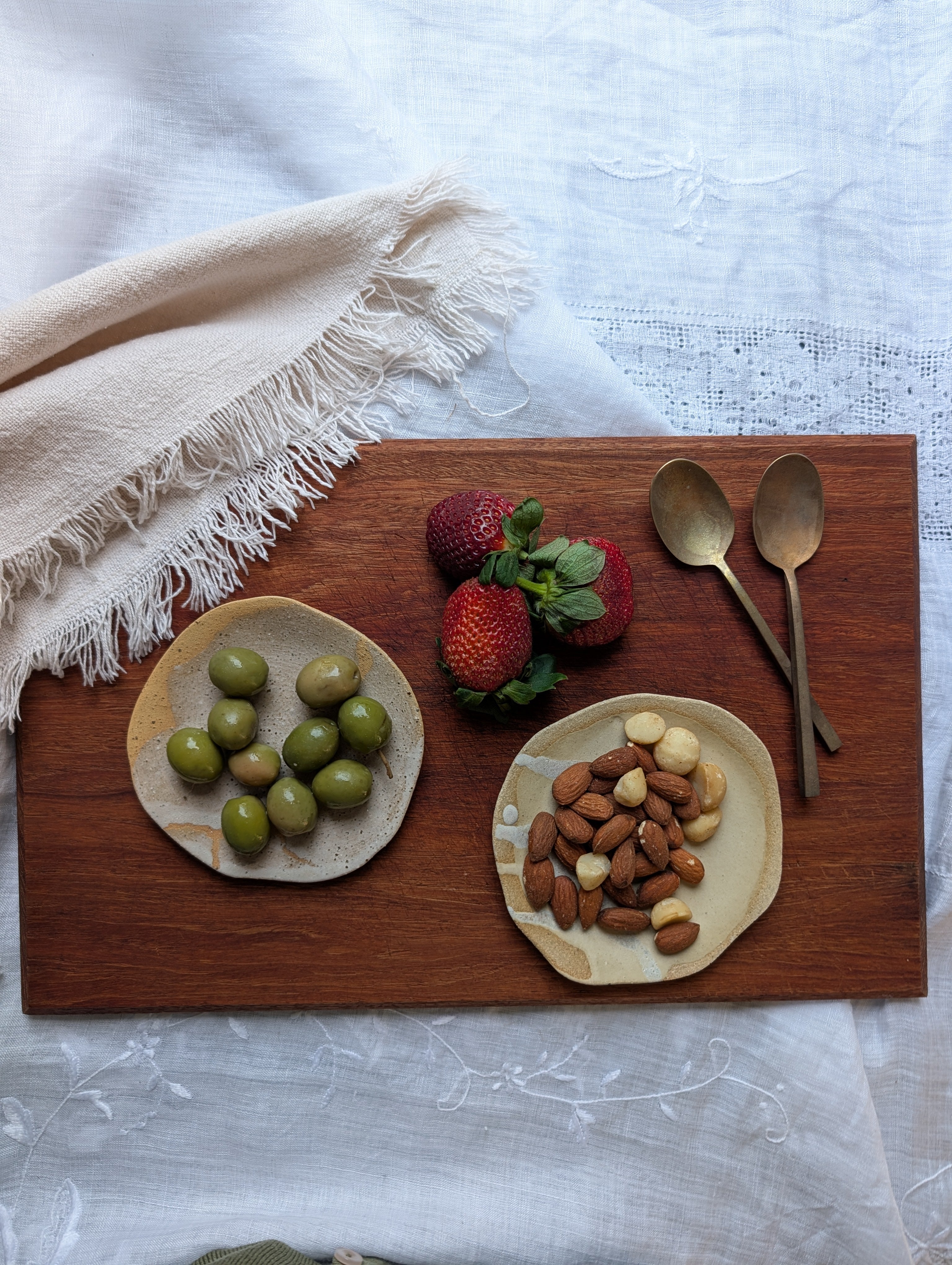 Ceramic Dish Set (2)| nibbles • charcuterie • trinkets
