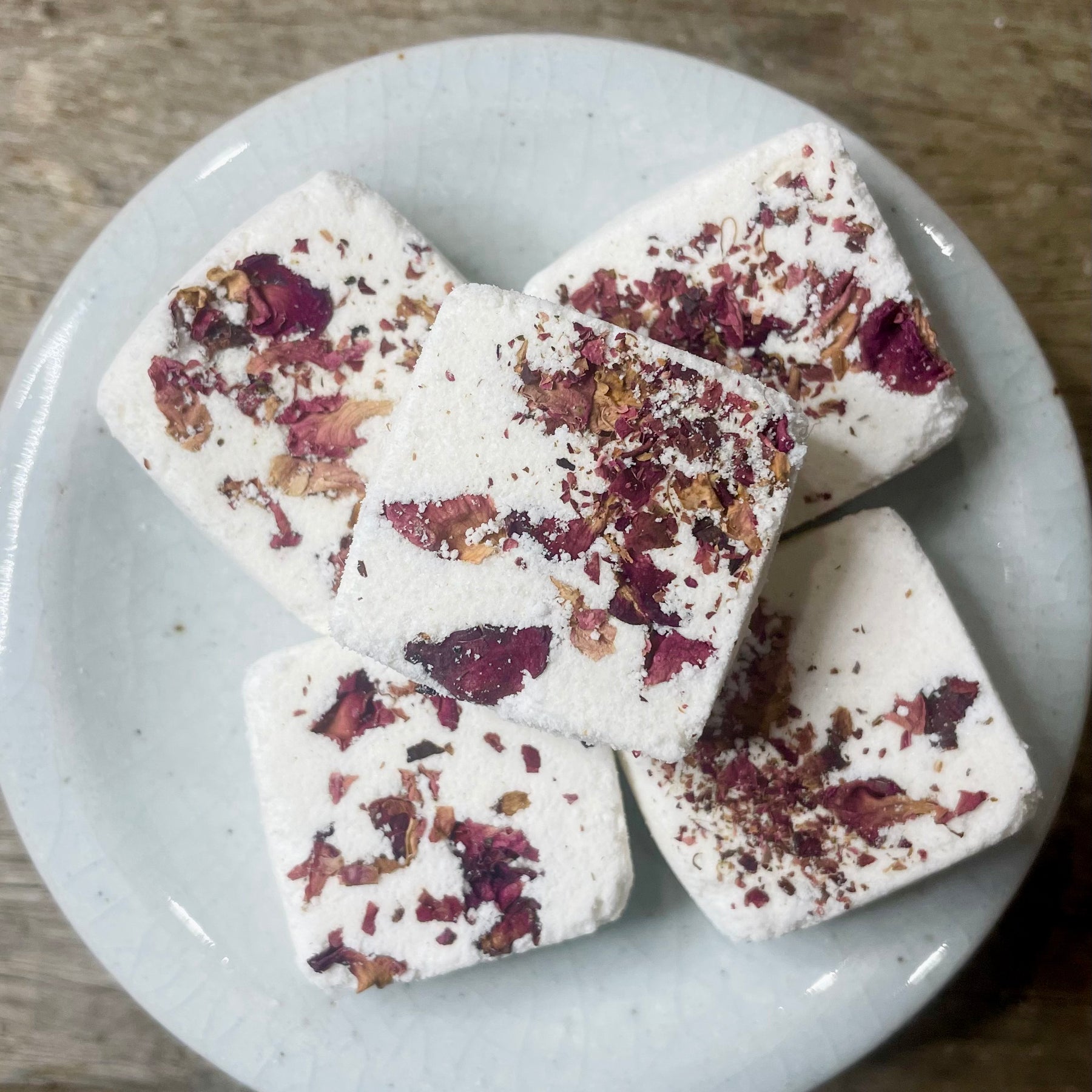 ROSE BERGAMOT BATH BOMB DROPS