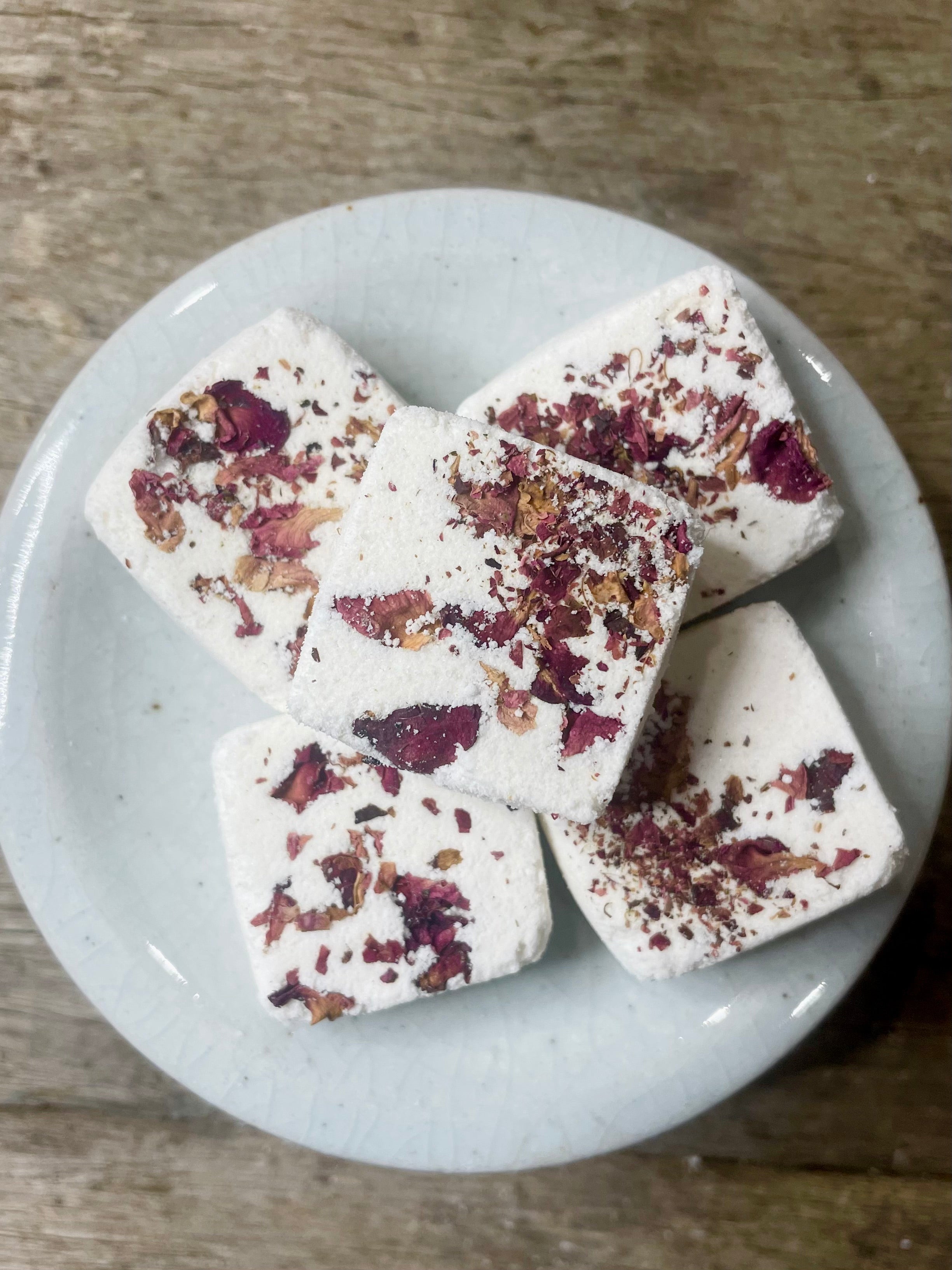 ROSE BERGAMOT BATH BOMB DROPS