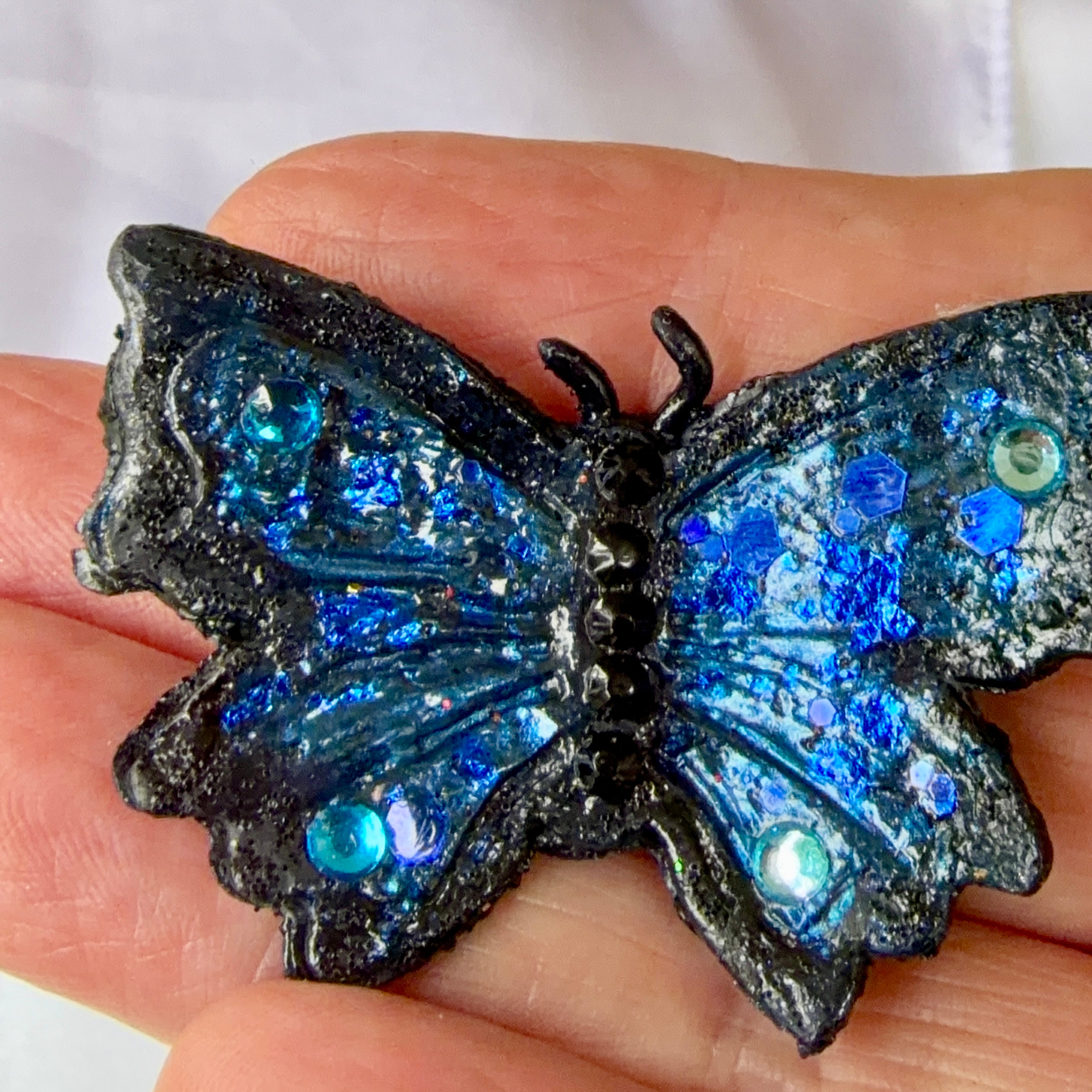 Set Of Rustic Ulysses Butterflies Magnets