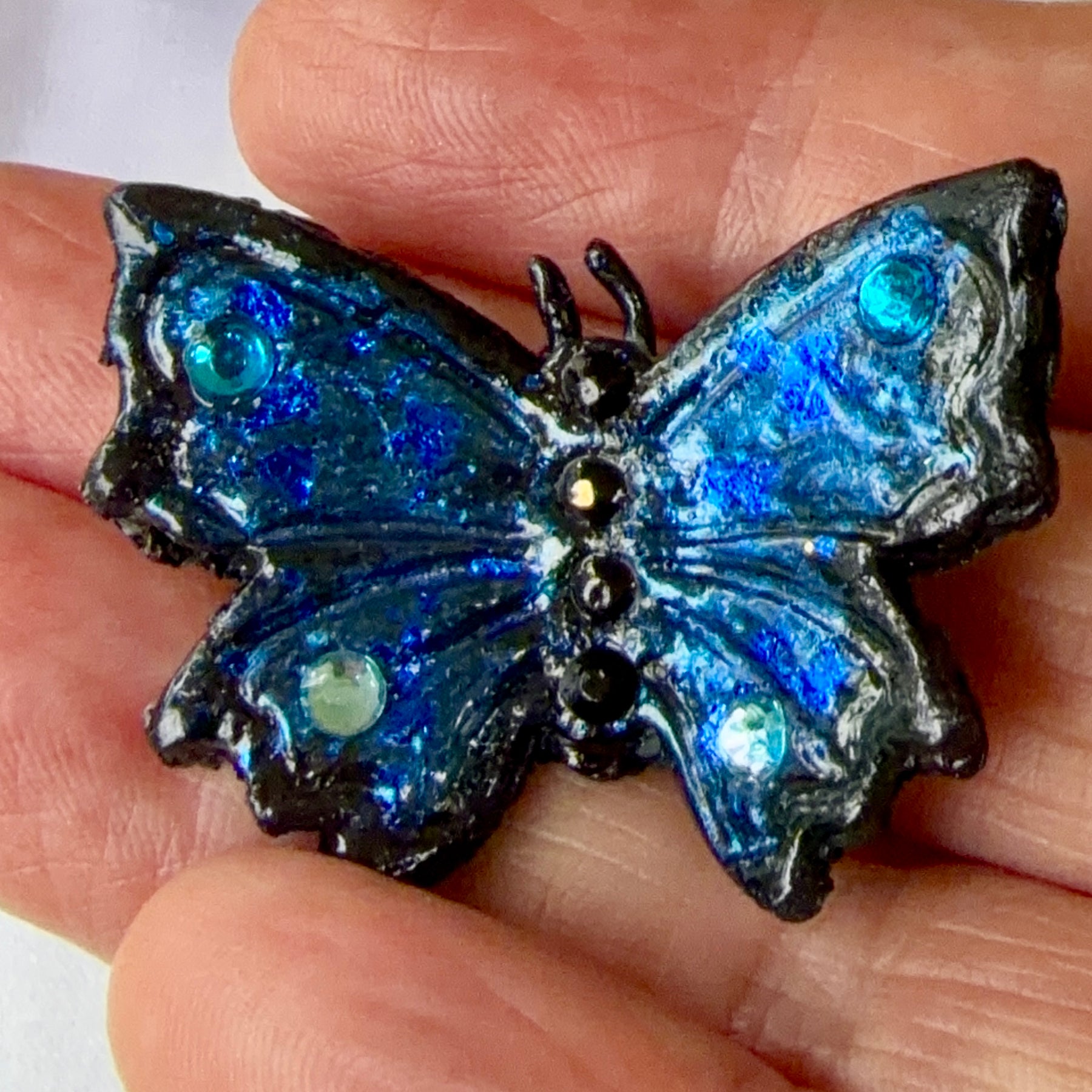 Set Of Rustic Ulysses Butterflies Magnets