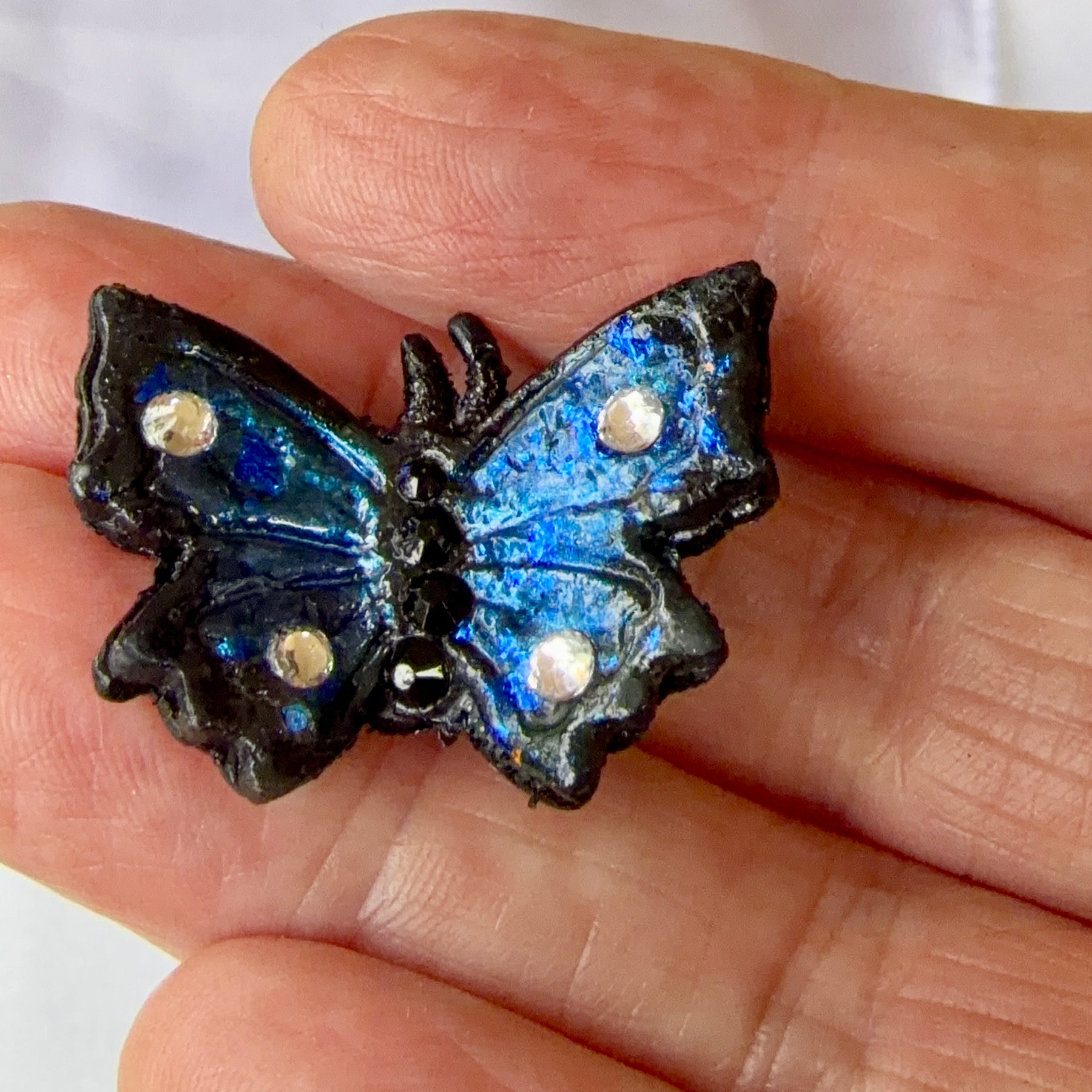 Set Of Rustic Ulysses Butterflies Magnets