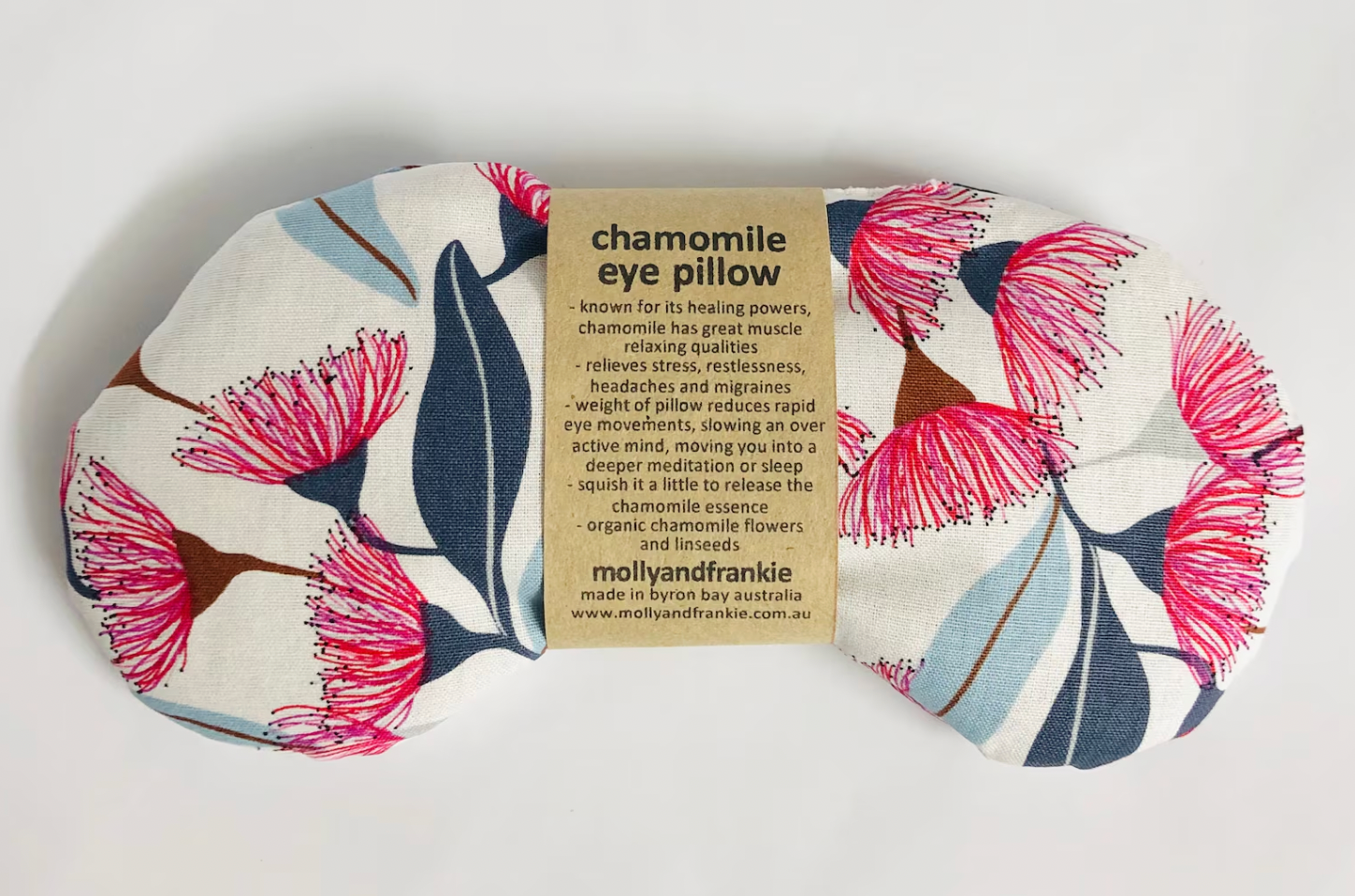 Lavender or Chamomile and Organic Linseed Eye Pillow