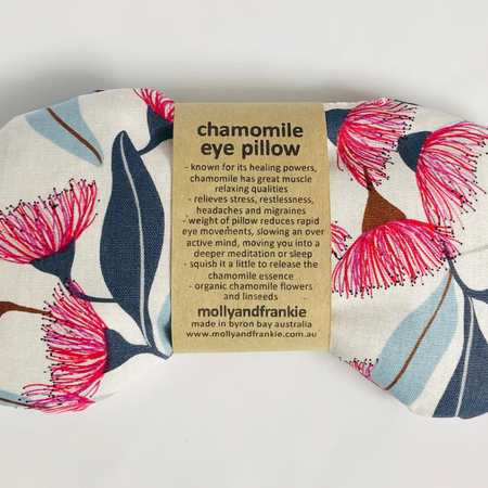 Lavender or Chamomile and Organic Linseed Eye Pillow