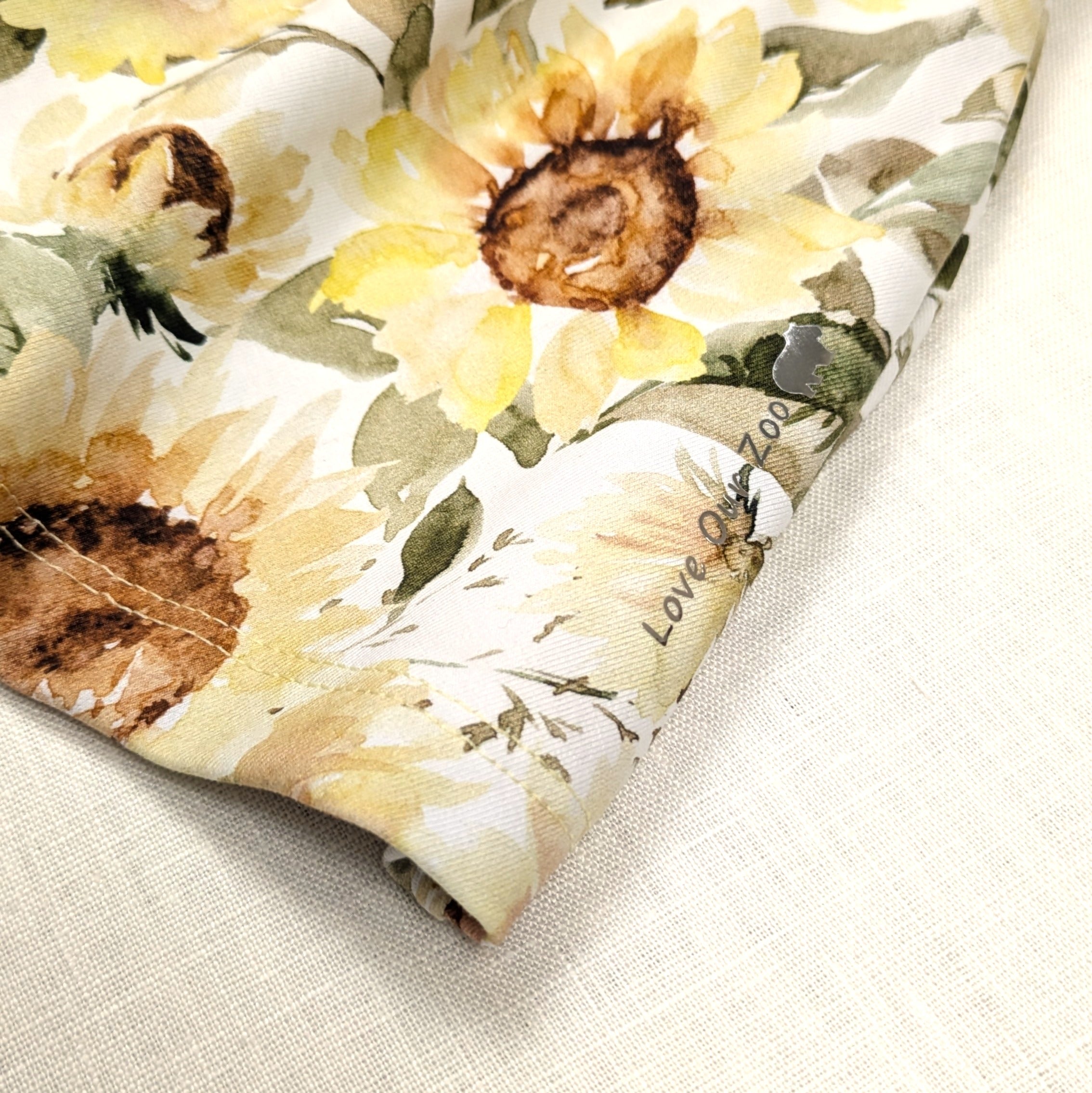 Handmade Skirt with shorts for active kids | Sunflower Collection | size 1