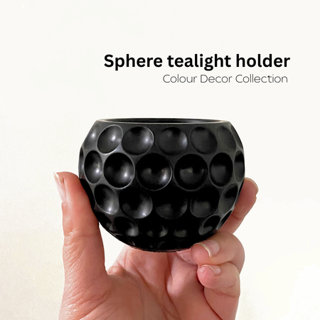 Sphere tealight holder | Colour decor collection