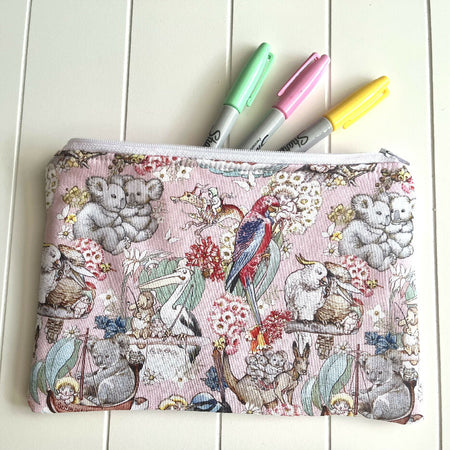 Australian animals pencil case