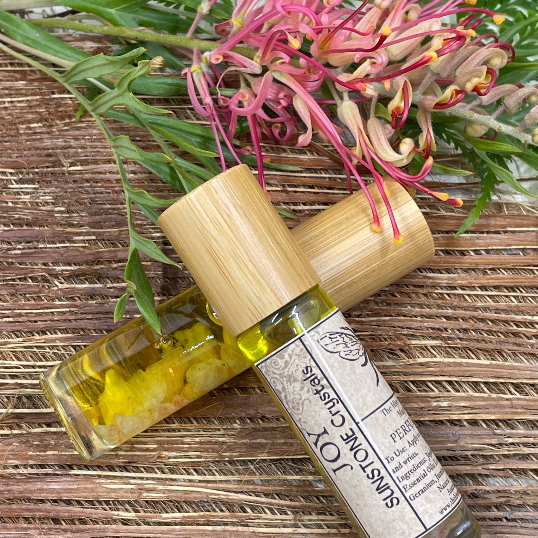 Perfume Roller with Crystals