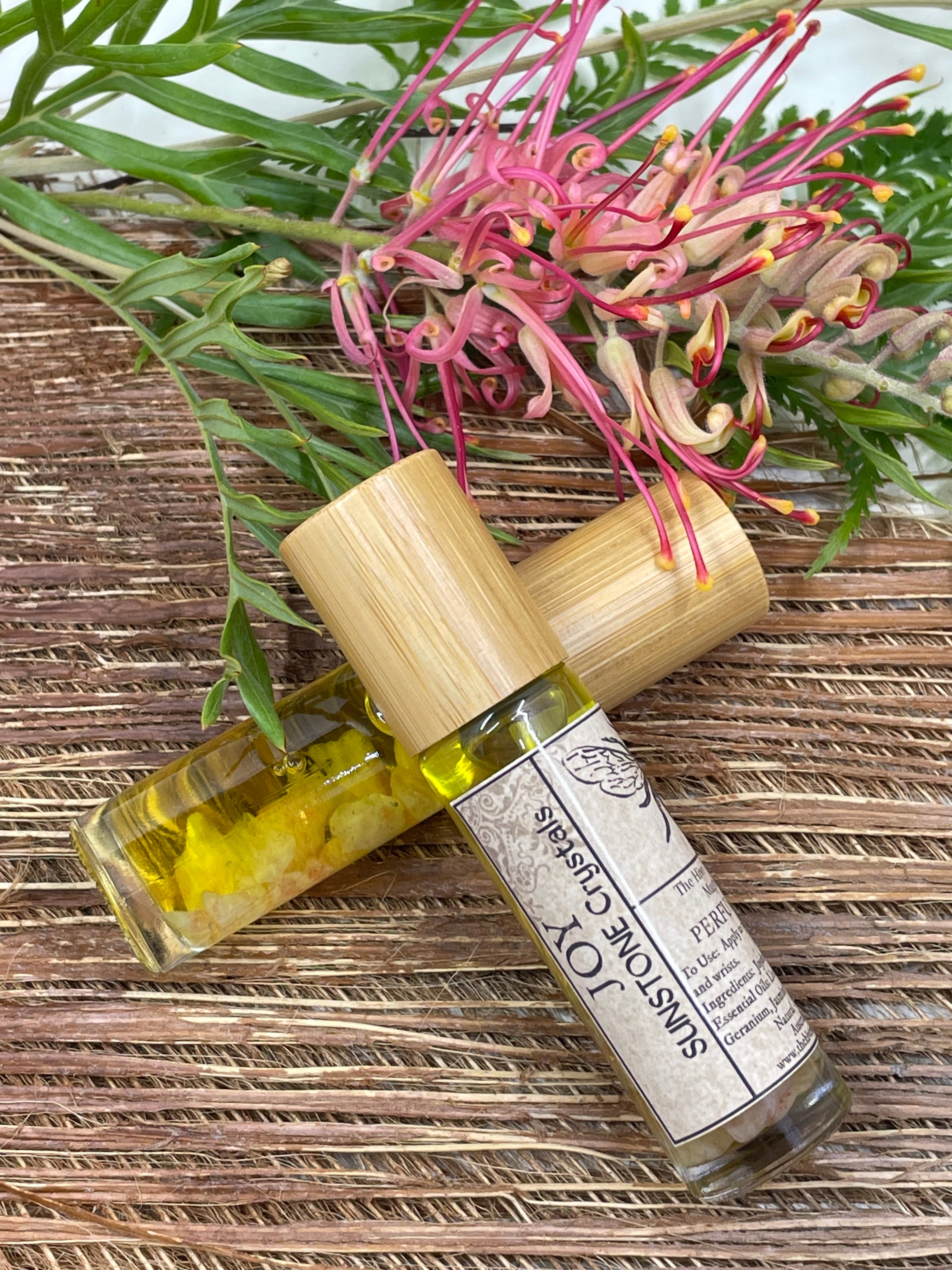 Perfume Roller with Crystals