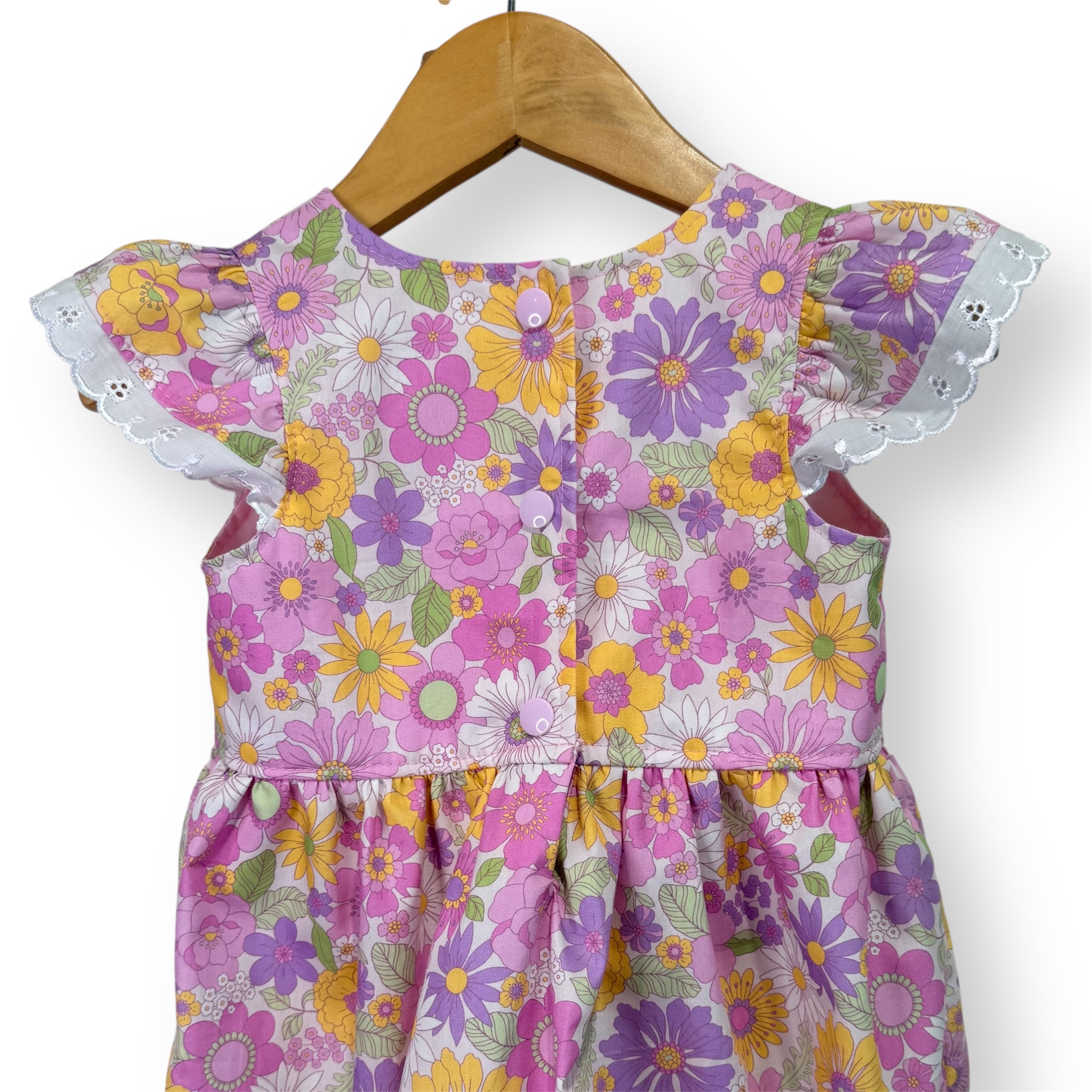 SIZE 2 - Tea Party Rompers - MIXED PRINTS