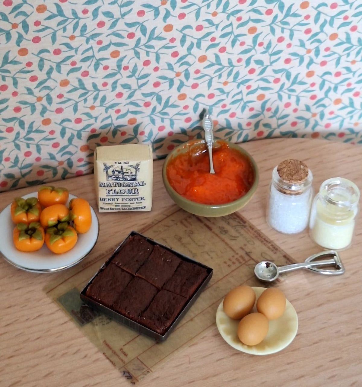 PERSIMMON PUDDING SET