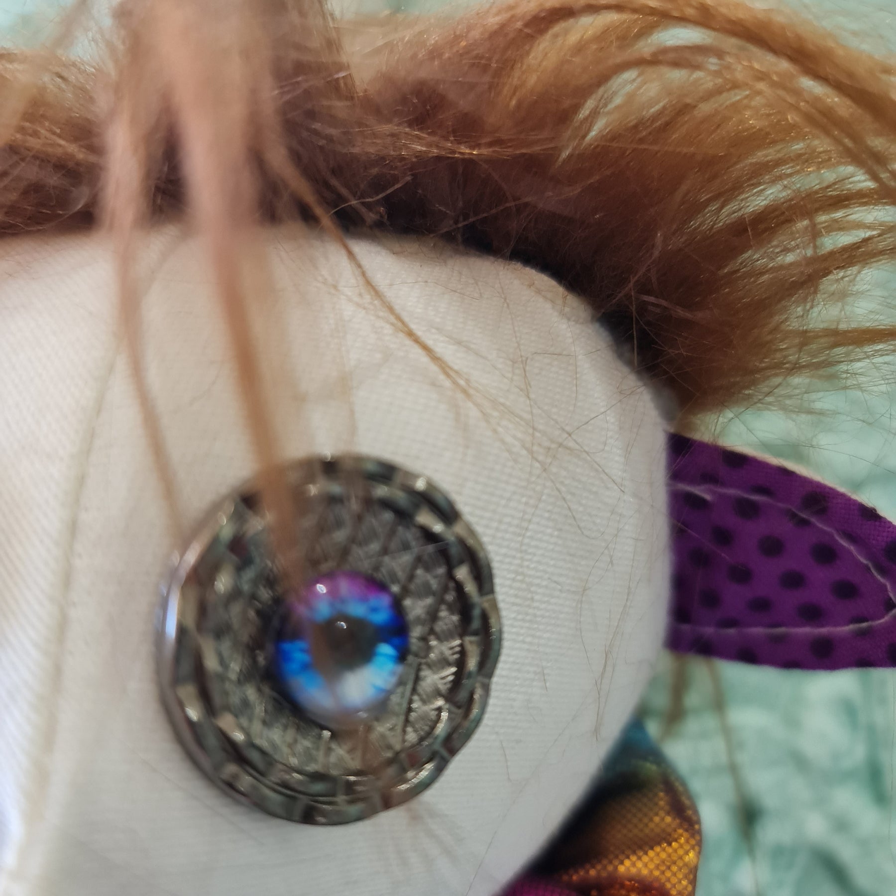 Handmade Art Doll, Timothy the Glam-Punk Rocker