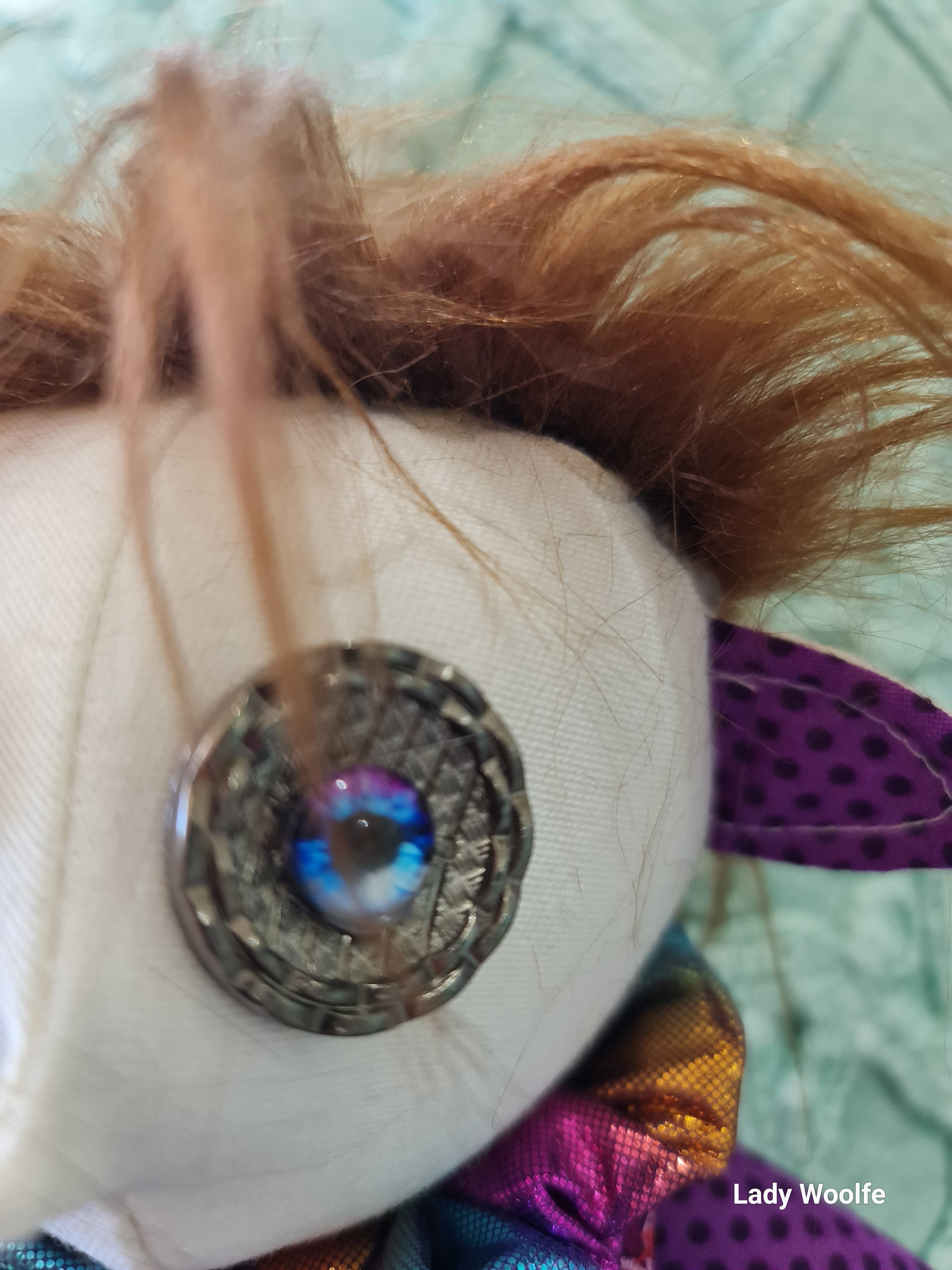 Handmade Art Doll, Timothy the Glam-Punk Rocker