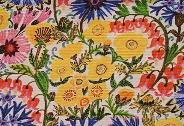 Peg Bag - Colourful Flower Design