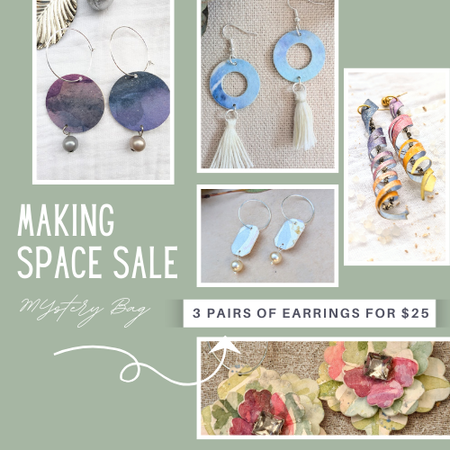 ✨ Making Space – Mystery Earring Bag (3 Pairs for $25)